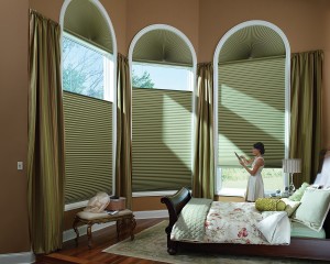 Duette Architella honeycomb shades PowerRise 2-1 with Platinum Technology-min