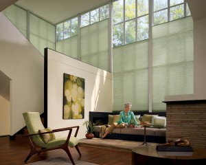 Duette Architella honeycomb shades with UltraGlide-min