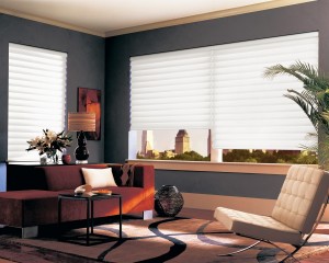 Vignette Traditional Modern Roman Shades with EasyRise cord loop-min