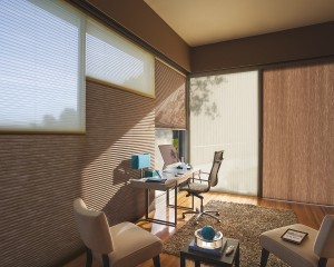 Applause honeycomb shades with Vertglide-min